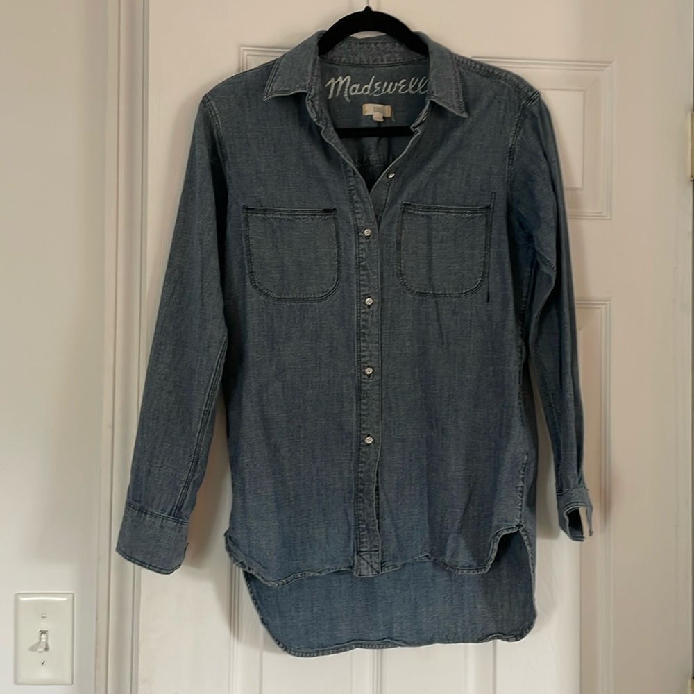 Madewell denim button down